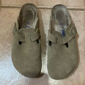 Birkenstock Boston Suede Clog